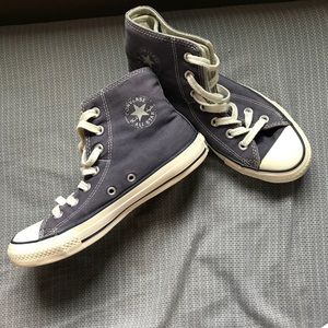 Denim Blue High Top Converse
